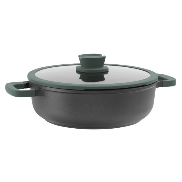 Covered 2-handle sauté pan Forest 28 cm - Leo