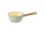 Saucepan cast iron green 18 cm