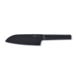 Santoku knife black 16 cm